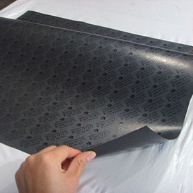 Flexible magnetic sheet - Back screen printing magnet
